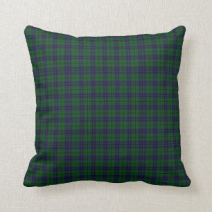 Coussin de plaid de tartan d'Austin de clan