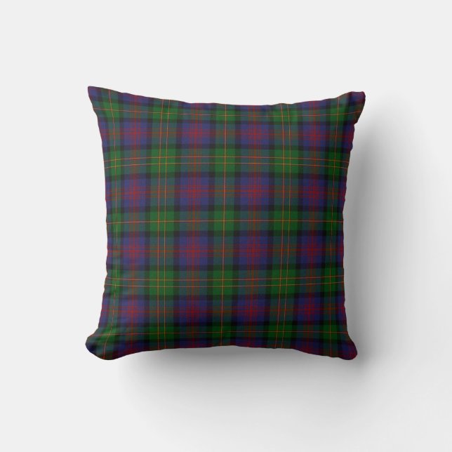 Coussin de plaid de tartan de Logan (Recto)