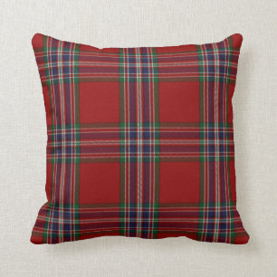 Coussin de plaid de tartan de MacFarlane de clan