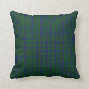Coussin de plaid de tartan de Montgomery de clan