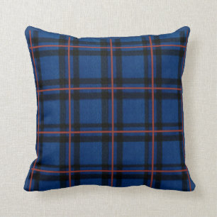 Coussin de plaid de tartan d'Elliot dans deux