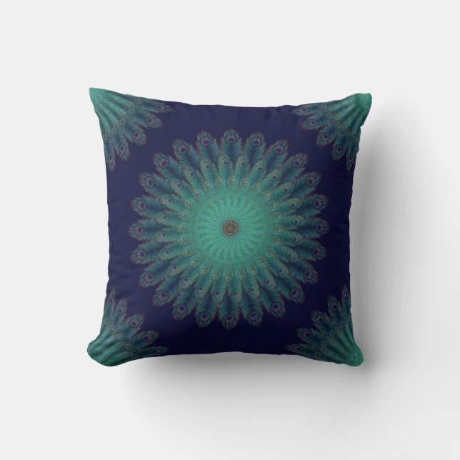 Coussin de plume de paon (Recto)