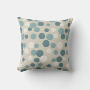 Coussin de points de sable bleu