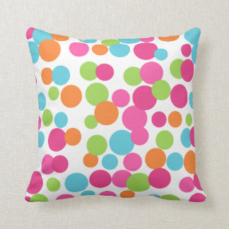 Coussin de points lumineux amusants