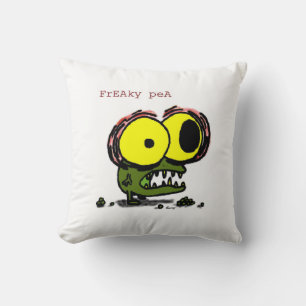 Coussin de pois frais - vert