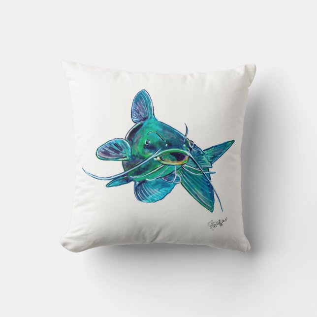 Coussin de poisson-chat (Recto)