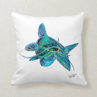 Coussin de poisson-chat