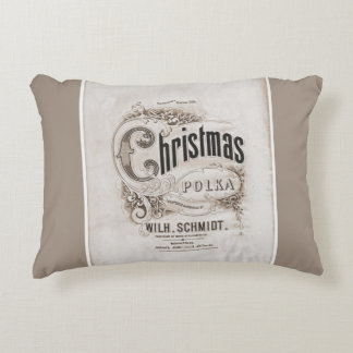 Coussin de polka de Noël