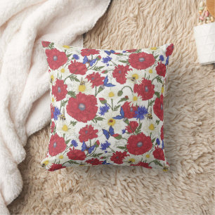 Coussin de Populaire Fleur de prairie