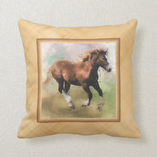 Coussin de poulain de cheval de trait