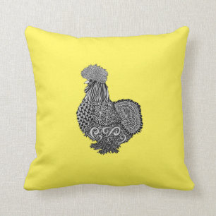 coussin de poulet de silkie