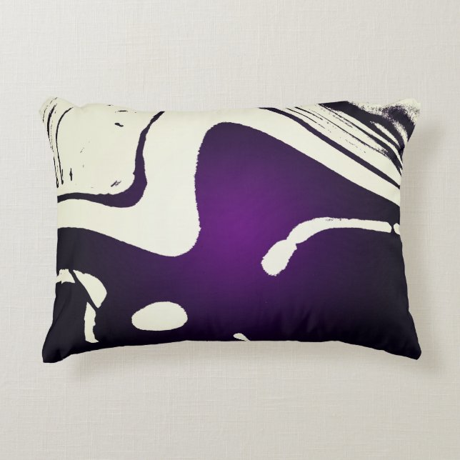 Coussin de pourpre et de blanc (Devant)