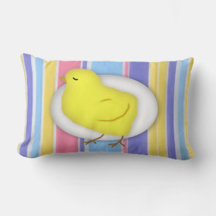 Coussin de poussins de Pâques