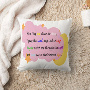 Coussin de prière heure du coucher (filles)