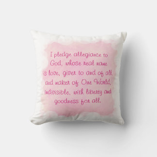 Coussin De Prière Rose, Oreillers Un Monde Jeter