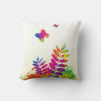 Coussin de printemps coloré