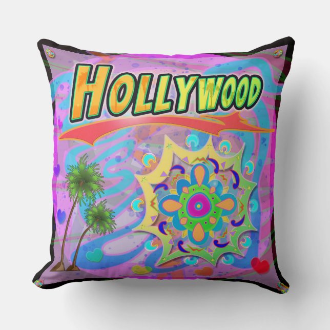 Coussin de progrès réel d'Hollywood (Recto)