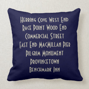 Coussin de Provincetown
