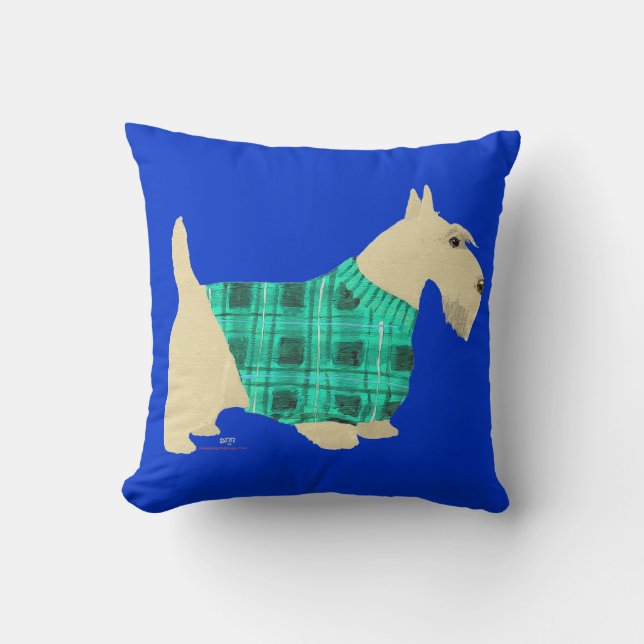 Coussin de pullover pour Scottish Terrier roux (Recto)