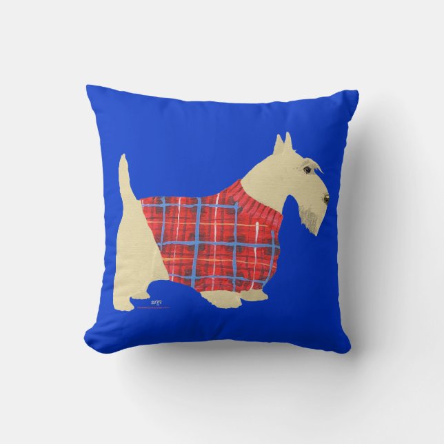 Coussin de pullover pour Scottish Terrier roux (Recto)