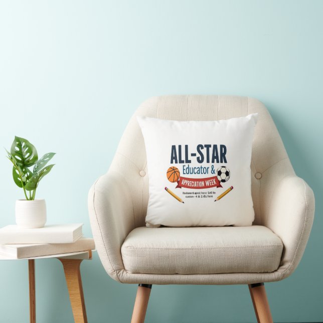 Coussin de reconnaissance pour éducateur et person (Chaise)