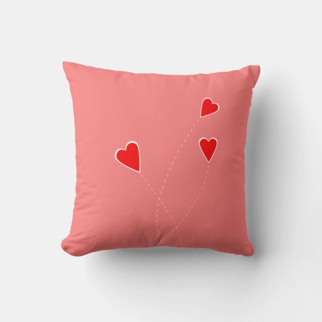 Coussin de Red Hearts (Recto)