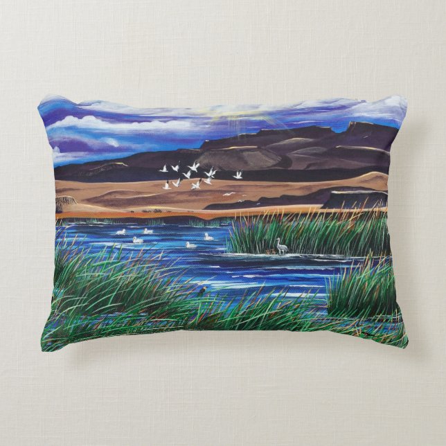 Coussin de refuge pour oiseaux malheur (Devant)