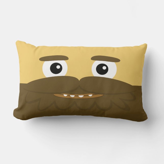 Coussin de région sauvage de BBSS (21" x13") (Recto)