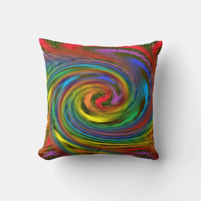 Coussin de remous d'arc-en-ciel (Recto)