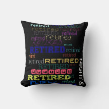 Coussin de retraite à la retraite à la nuit et à l