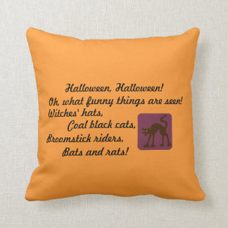 Coussin de rime de Halloween