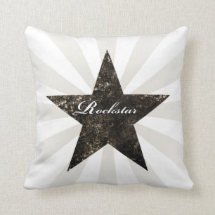 Coussin de Rockstar (textures grunges - obscurité)