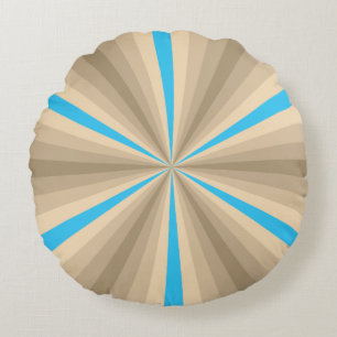 Coussin de ronde d'illusion d'été