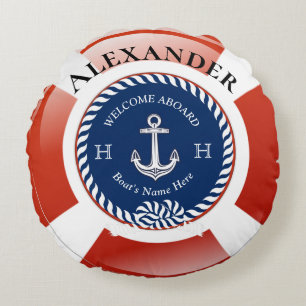 Coussin de ronde nautique