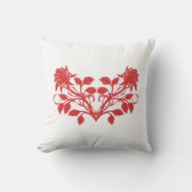 Coussin de roses rouges (Recto)