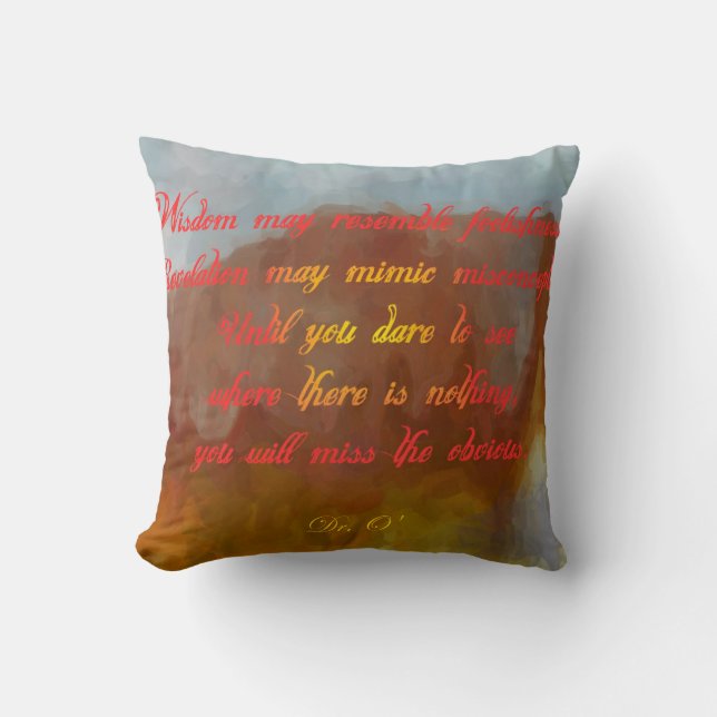 Coussin de sagesse (Recto)