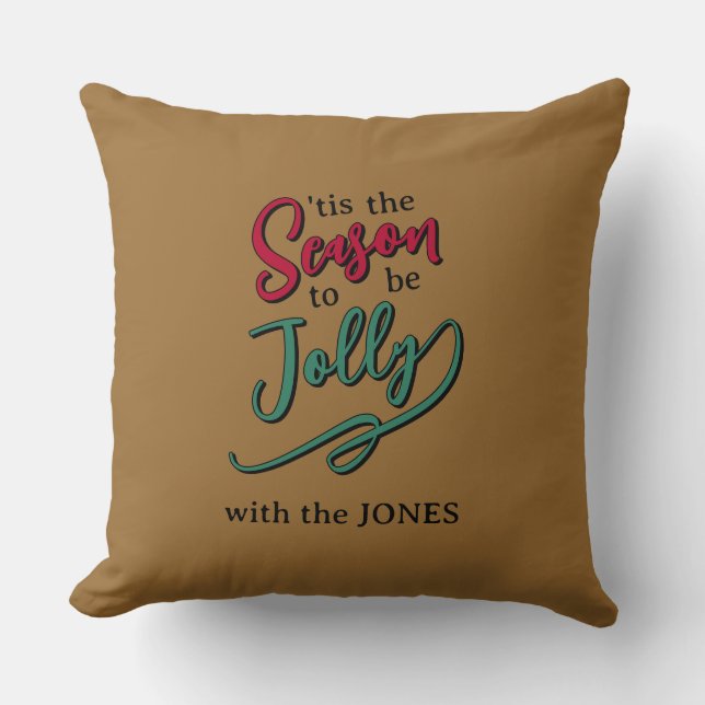 Coussin de saison joyeuse (Recto)