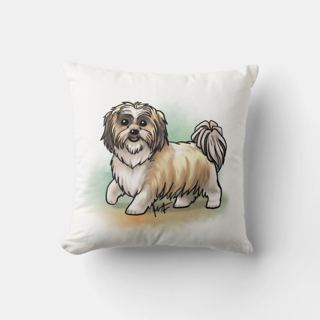 Coussin de Shih Tzu (Recto)