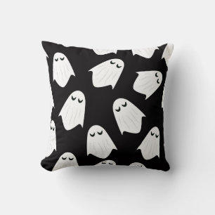 Coussin de silhouette motif Ghosts