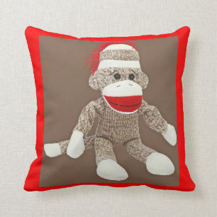 coussin de singe de chaussette