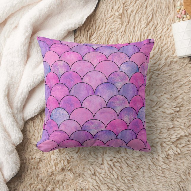 Coussin de sirène, coussin mignon, coussin (Couverture)