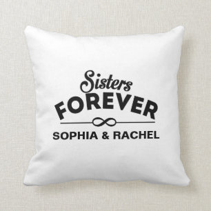 Coussin De soeurs modèle pour toujours