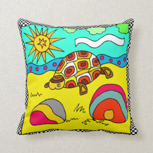 COUSSIN DE SOFA DE CONCEPTION DE TORTUE