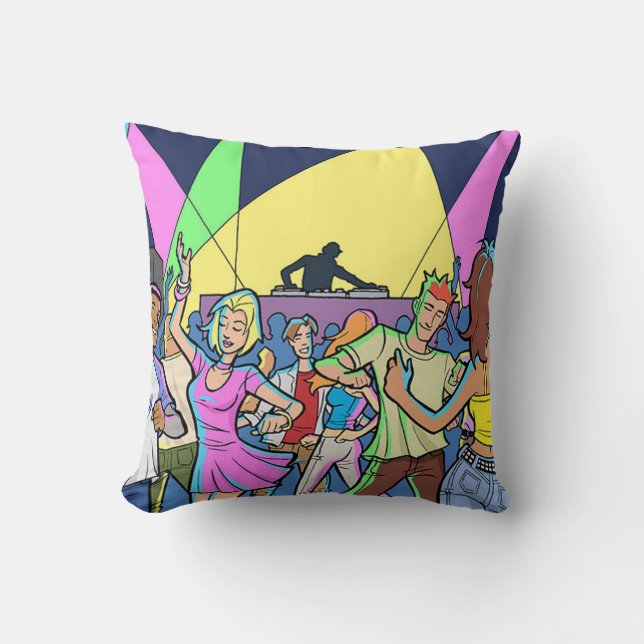 Coussin de soirée dansante (Recto)