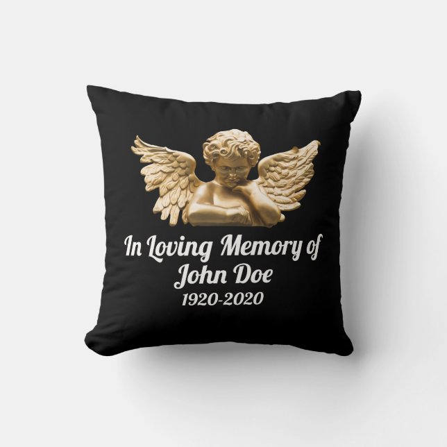 Coussin DE SOUVENIRS PERSONNALISABLE DANS L'AMOUR  (Recto)