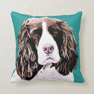 Coussin de springer spaniel