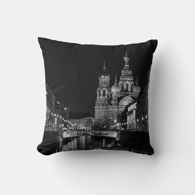 Coussin de St Pétersbourg Russie (Recto)