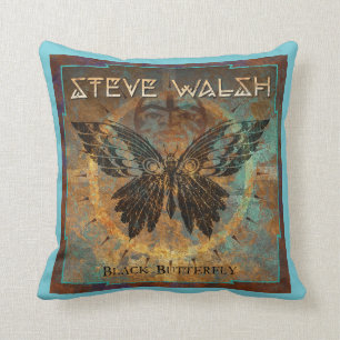 Coussin de Steve - papillon noir