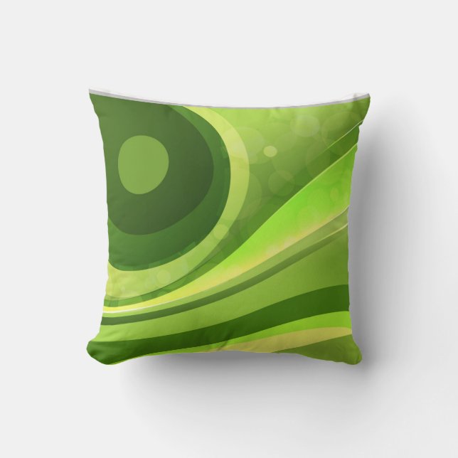 Coussin de style abstrait moderne (Recto)