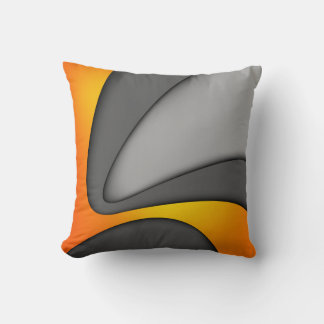 Coussin de style abstrait moderne